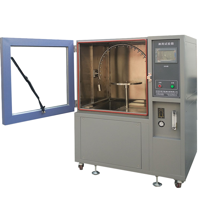 大視窗淋雨試驗箱示意圖