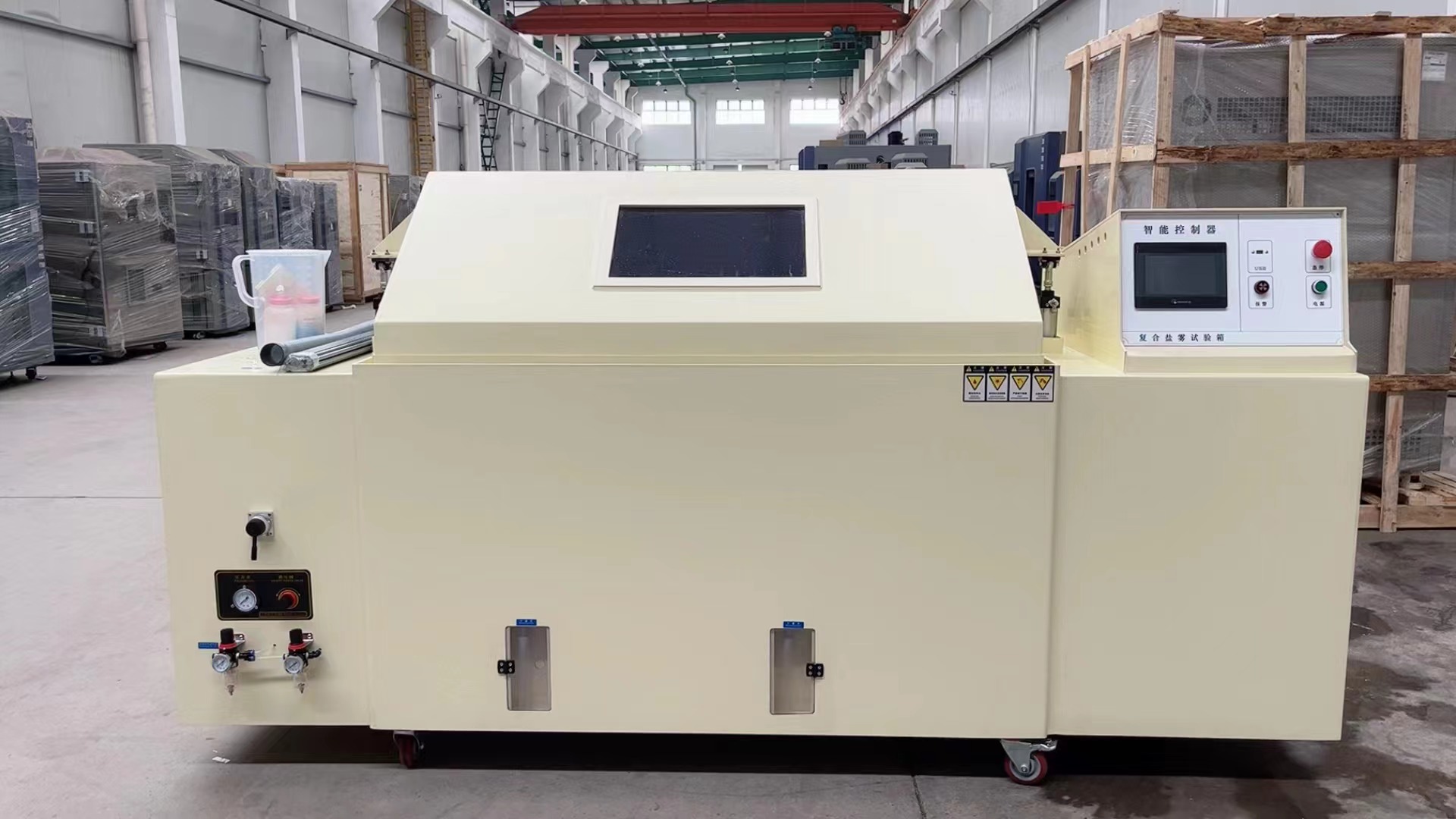 復(fù)合鹽霧試驗箱示意圖